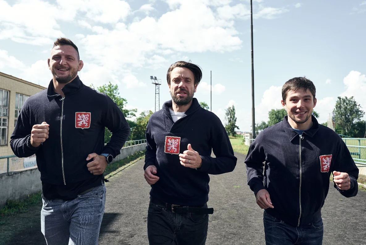 Setkání šampionů. Krpálek s Prskavcem si zaběhali se Zátopkem