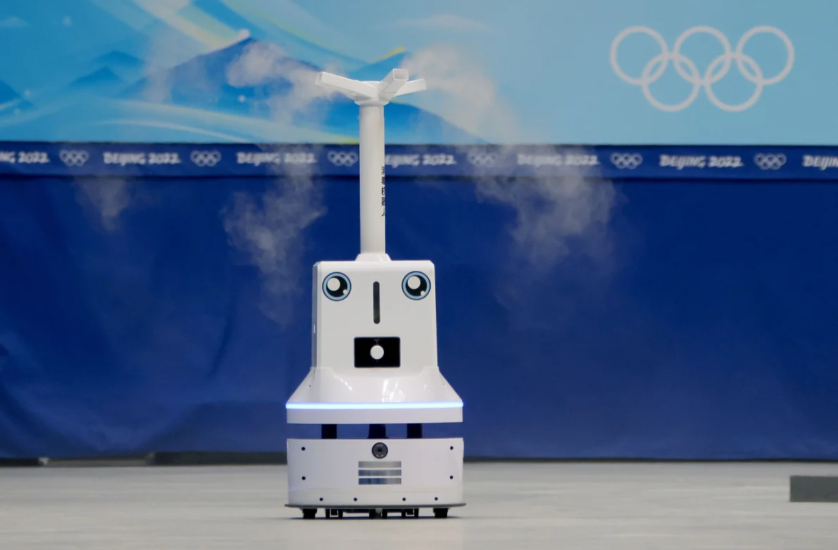Vaše zásilka, prosím. Aneb když olympijskou vesnici zaplaví roboti