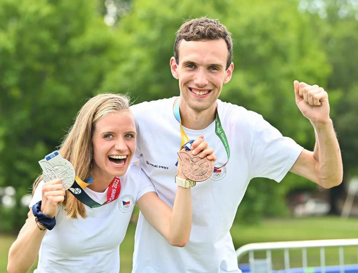  Stříbro a bronz! Orientační běžci dosprintovali na Světových hrách pro dvě medaile