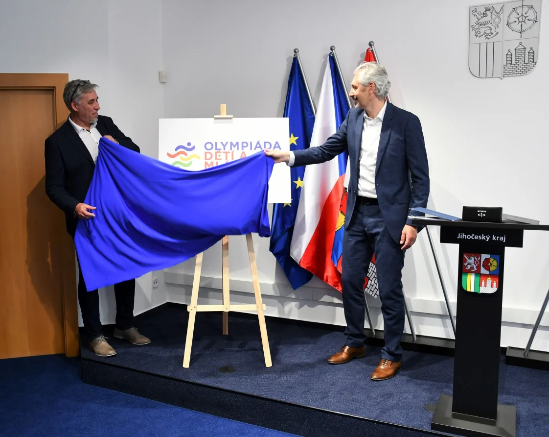 Odtajněno! Zvukové vlny jsou inspirací pro logo Olympiády dětí a mládeže v Jihočeském kraji