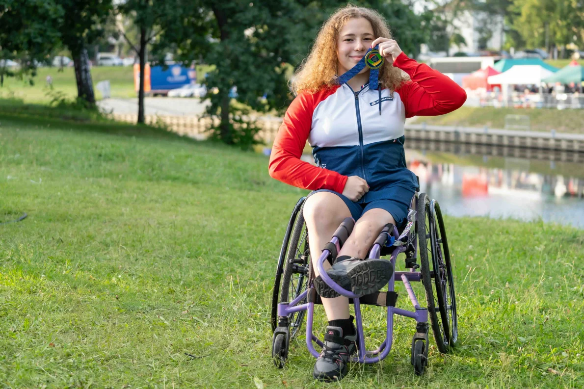 Na paralympijských hrách v Paříži chce Borská do finále, na ODM sbírá body pro Ústecký kraj