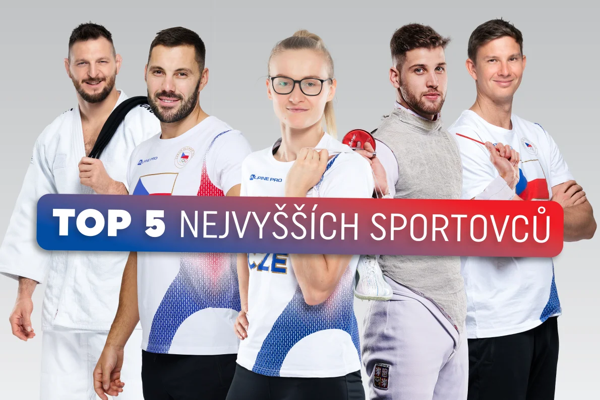 Představujeme TOP 5 nejvyšších sportovců výpravy