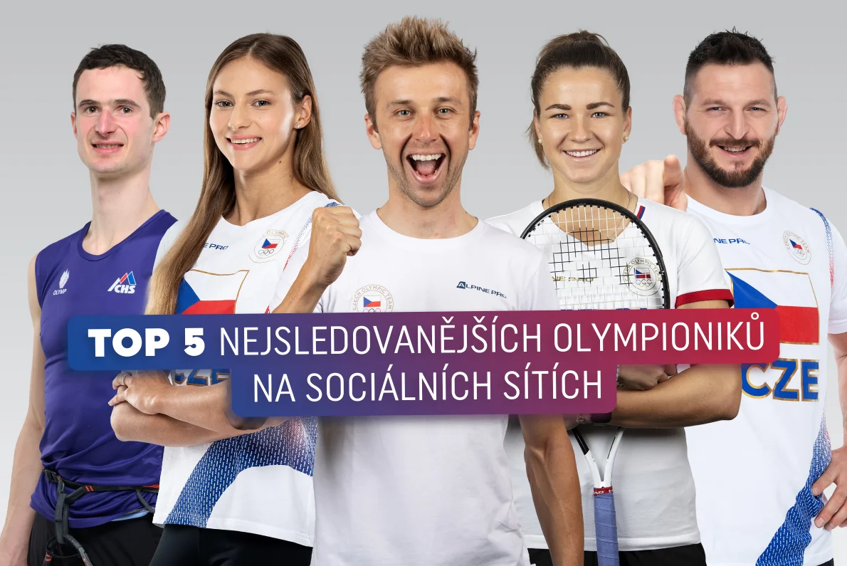 TOP 5 nejsledovanějších olympioniků na sítích