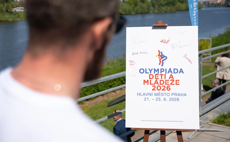 Vltava bude srdcem Olympiády dětí a mládeže 2026 v Praze. V logu i při sportu