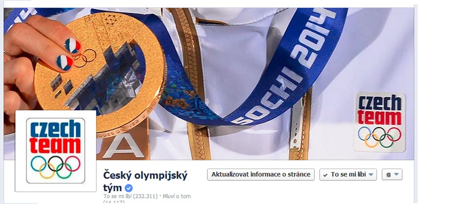Český olympijský výbor během ZOH v Soči nejlépe komunikoval na Facebooku