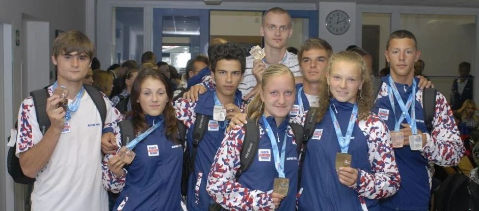 FOTOGALERIE: Sportovci jsou zpět, medaile a olympijský limit s nimi